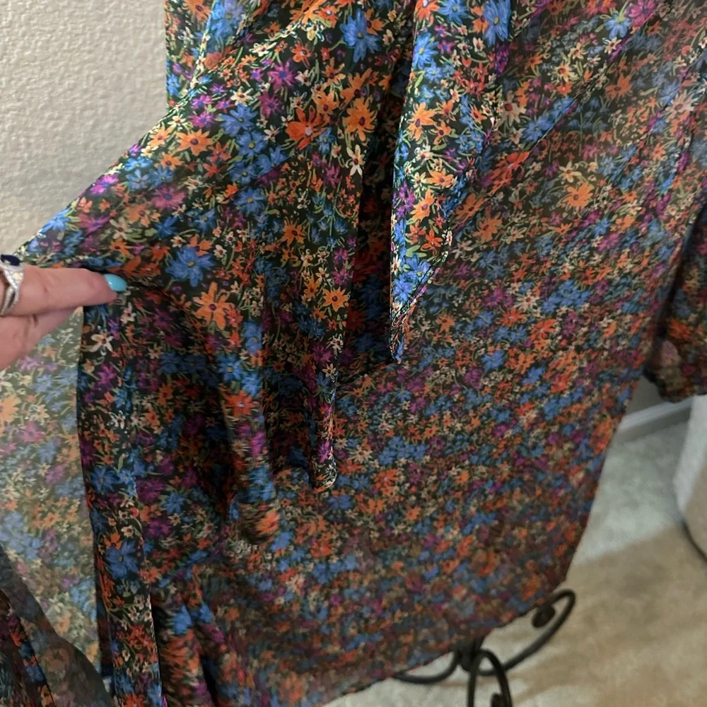 For Love And Lemons Multicolor Floral Dress - Picture 7 of 7